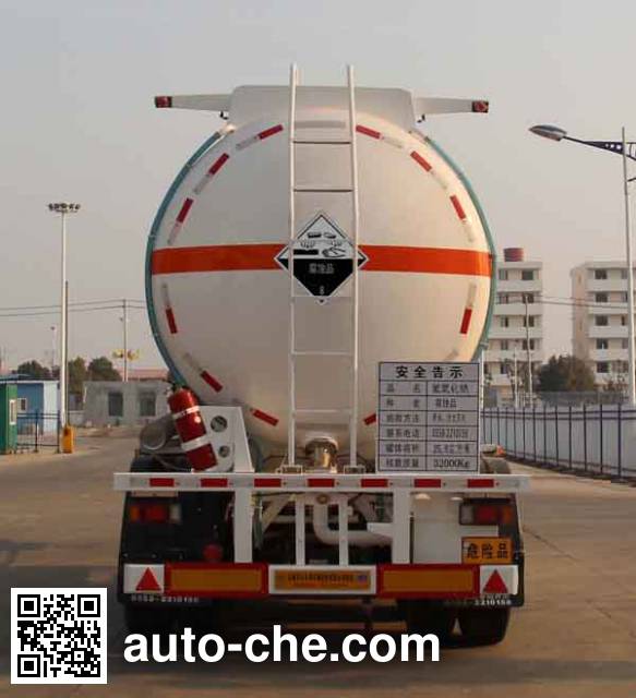Kaile AKL9401GFW corrosive materials transport tank trailer