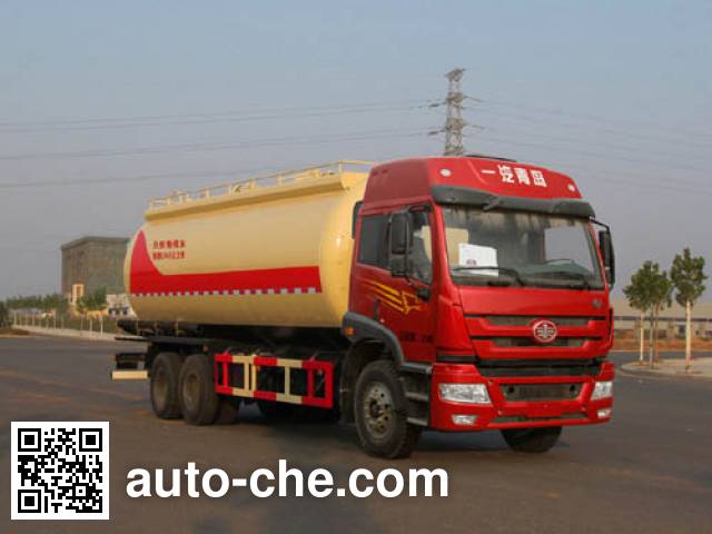 Jiulong ALA5251GFLC4 low-density bulk powder transport tank truck