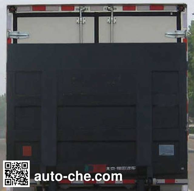 Foton BJ2045XXY-1 cross-country box van truck
