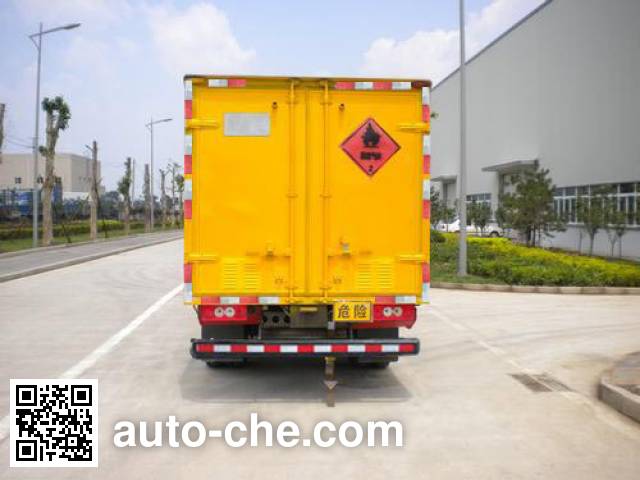 Foton BJ5041XRQ-FA flammable gas transport van truck