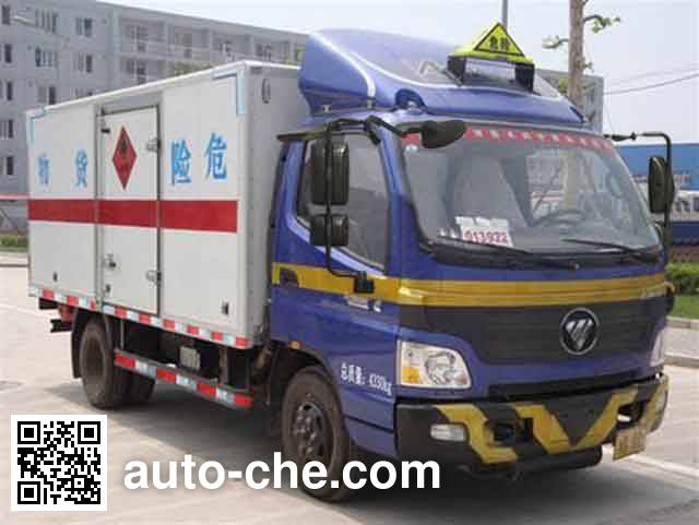 Foton BJ5041XRQ-FA flammable gas transport van truck