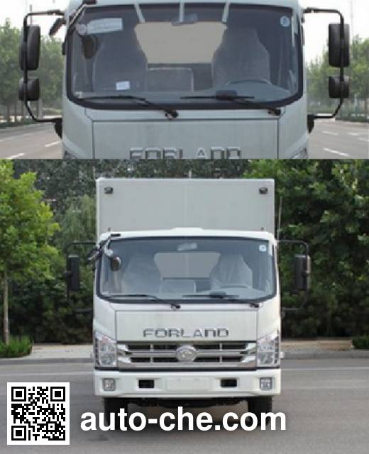 Foton BJ5043XXY-B2 box van truck