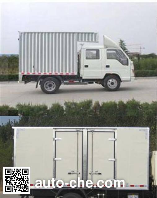 Foton BJ5046XXY-F3 box van truck