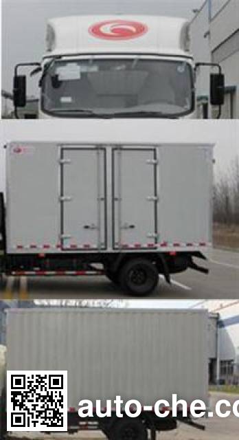 Foton BJ5046XXY-BB box van truck