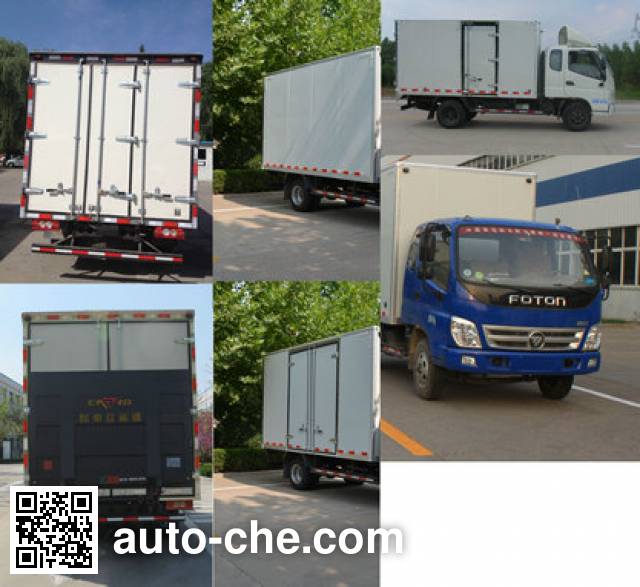 Foton BJ5079XXY-A5 box van truck