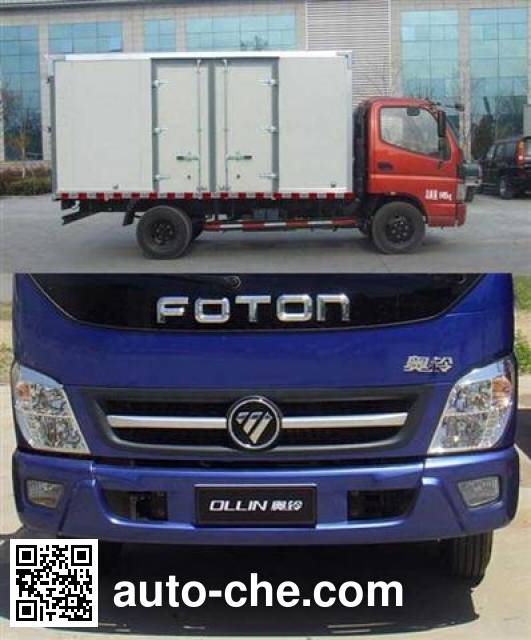 Foton BJ5089VEBEA-FB box van truck