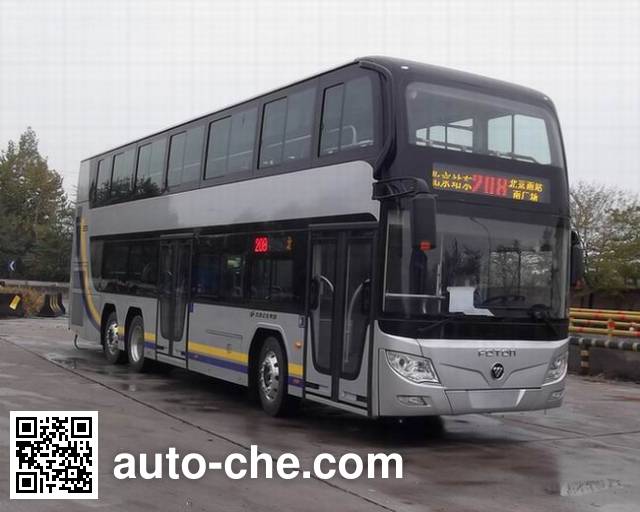 Foton BJ6128SHEVCA-1 hybrid double decker city bus