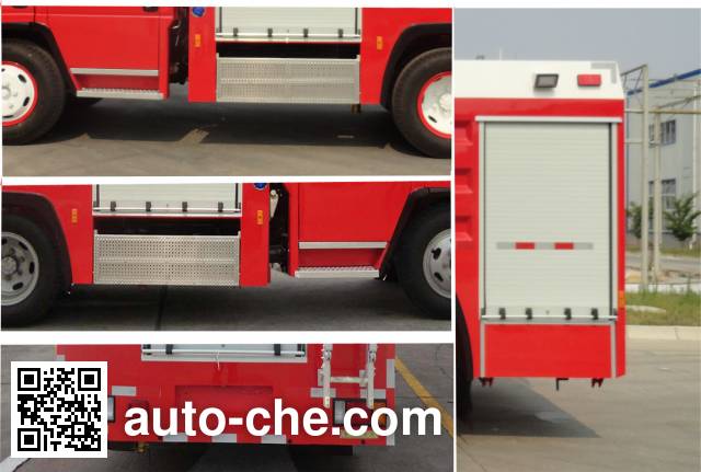 Yinhe BX5100GXFPM36/W4 foam fire engine