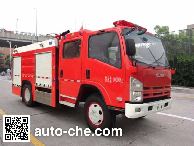 Yinhe BX5100GXFPM36/W4 foam fire engine