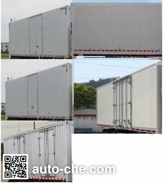 FAW Jiefang CA5077XXYP40K50L1E5A84 box van truck