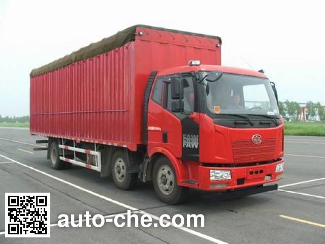 FAW Jiefang CA5250CPYP62K1L8T3E soft top box van truck