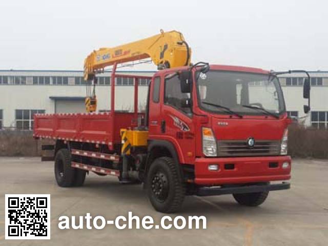 Sinotruk CDW Wangpai CDW5160JSQA2C4 truck mounted loader crane