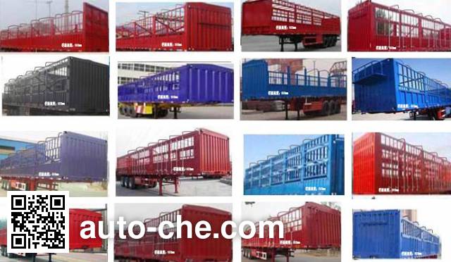 Zhaoxin CHQ9400CCY stake trailer