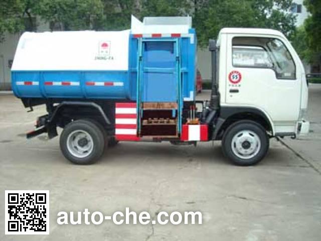 Zhongfa CHW5061ZLJ side-loading garbage truck