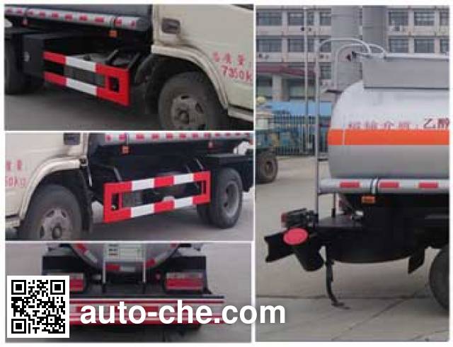 Chufei CLQ5070GRY5E flammable liquid tank truck