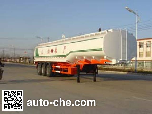 Chufei CLQ9400GHY chemical liquid tank trailer