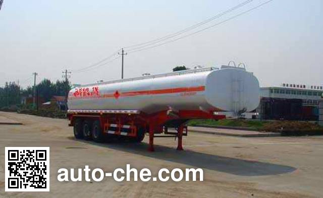 Chufei CLQ9404GHY chemical liquid tank trailer