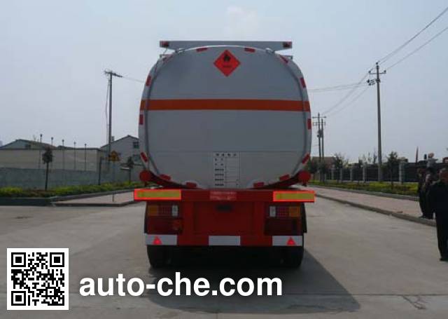 Chufei CLQ9406GHY chemical liquid tank trailer