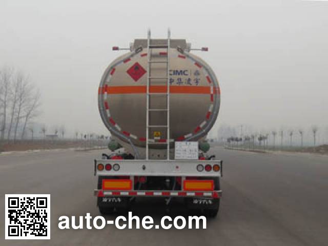 CIMC Lingyu CLY9351GYYA aluminium oil tank trailer