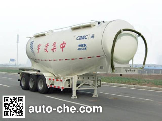 CIMC Lingyu CLY9400GFL medium density bulk powder transport trailer