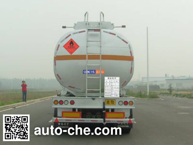 CIMC Lingyu CLY9401GRYC flammable liquid aluminum tank trailer