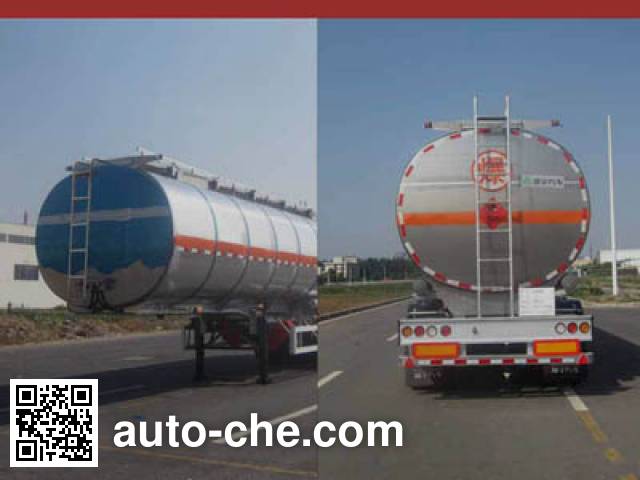 CIMC Lingyu CLY9401GRYH flammable liquid aluminum tank trailer