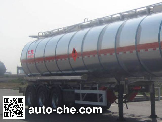 CIMC Lingyu CLY9401GRYM flammable liquid aluminum tank trailer