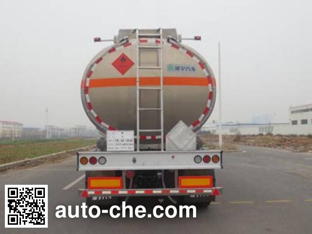 CIMC Lingyu CLY9401GRYP flammable liquid aluminum tank trailer