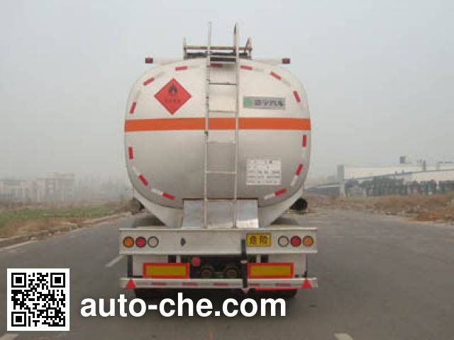 CIMC Lingyu CLY9403GRYC flammable liquid aluminum tank trailer