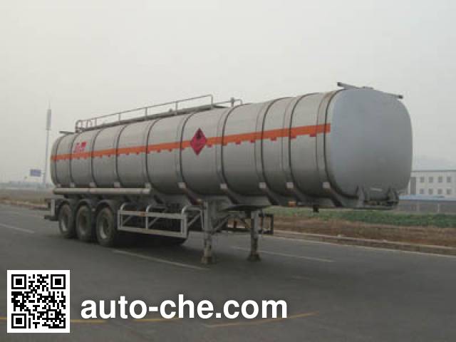 CIMC Lingyu CLY9403GRYC flammable liquid aluminum tank trailer