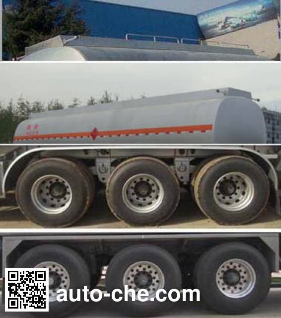CIMC Lingyu CLY9405GYYA aluminium oil tank trailer