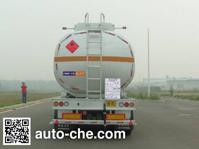 CIMC Lingyu CLY9407GYY2 aluminium oil tank trailer