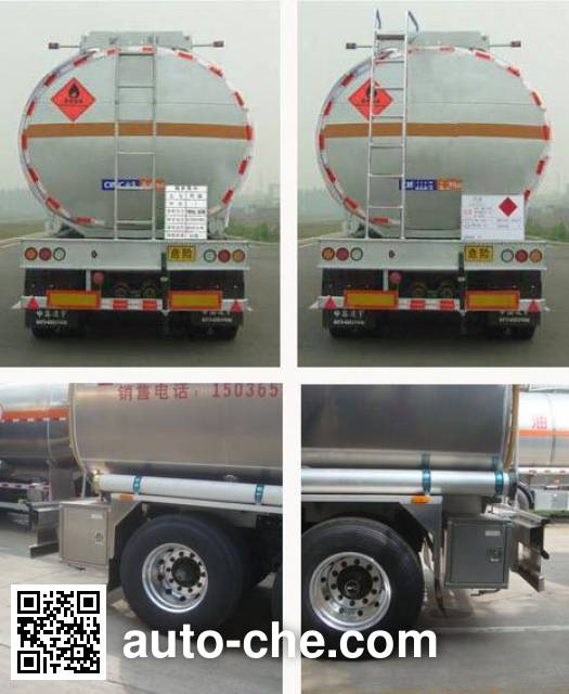 CIMC Lingyu CLY9407GYY2 aluminium oil tank trailer