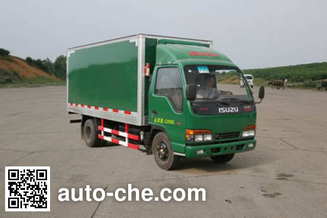 Putian Hongyan CPT5050XXY box van truck