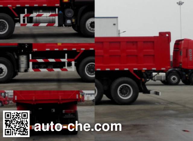 SAIC Hongyan CQ3256HTDG384L dump truck
