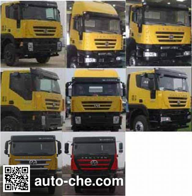 SAIC Hongyan CQ3316HTG466TBF dump truck