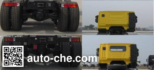 SAIC Hongyan CQ5316GJBHTG336TB concrete mixer truck