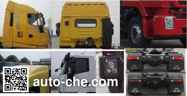 SAIC Hongyan CQ4256HTDG334C container carrier vehicle