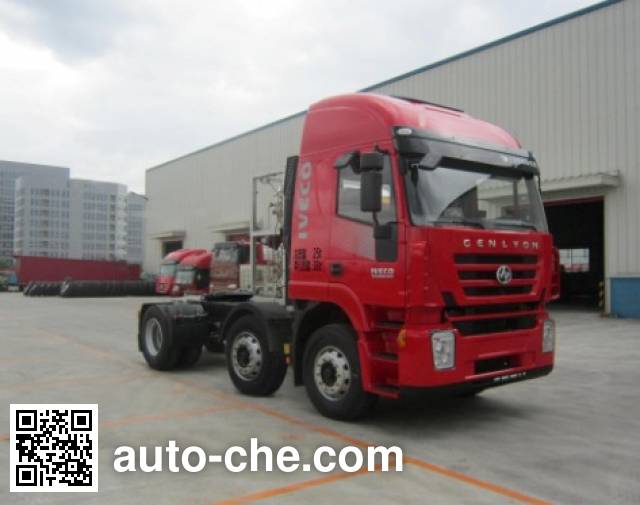 SAIC Hongyan CQ4256HTG303TC container carrier vehicle