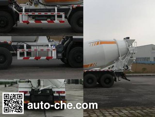 SAIC Hongyan CQ5255GJBHTG334 concrete mixer truck