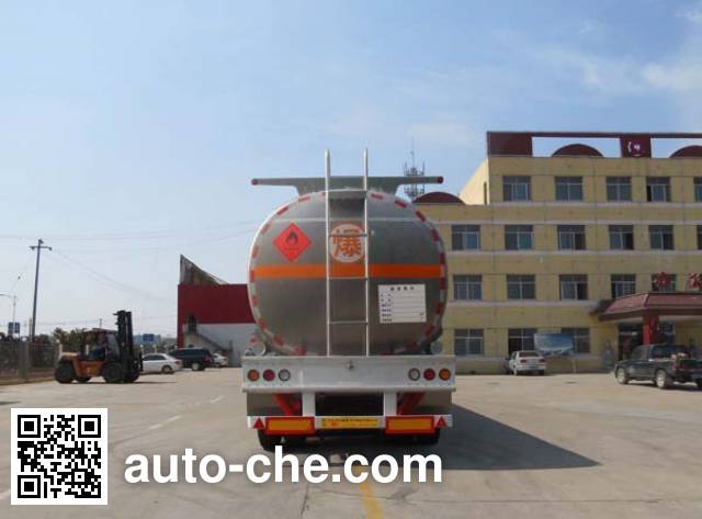 Tongya CTY9404GYYAL aluminium oil tank trailer