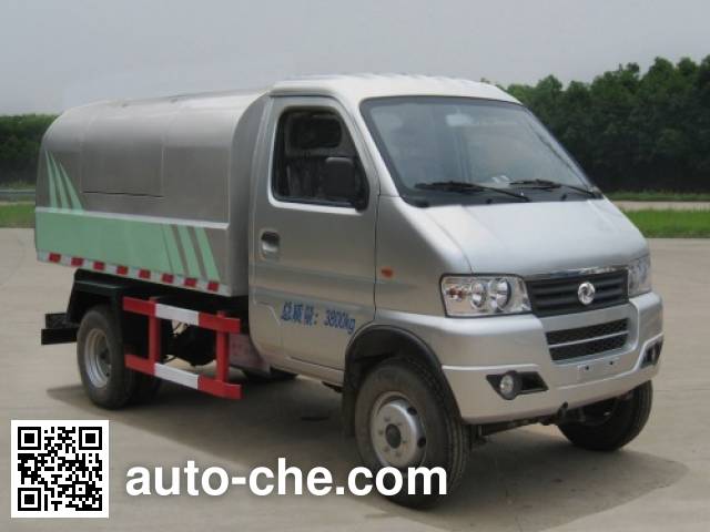 Junfeng DFA5040ZLJ1 sealed garbage truck