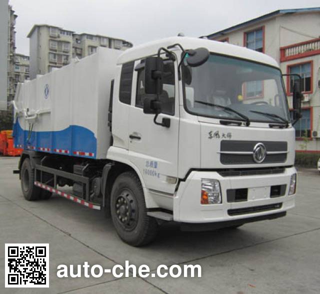 Dongfeng EQ5160ZDJS5 стыкуемый мусоровоз с уплотнением отходов