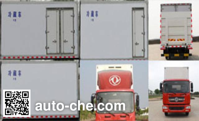 Dongfeng EQ5181XLCL9BDHAC refrigerated truck