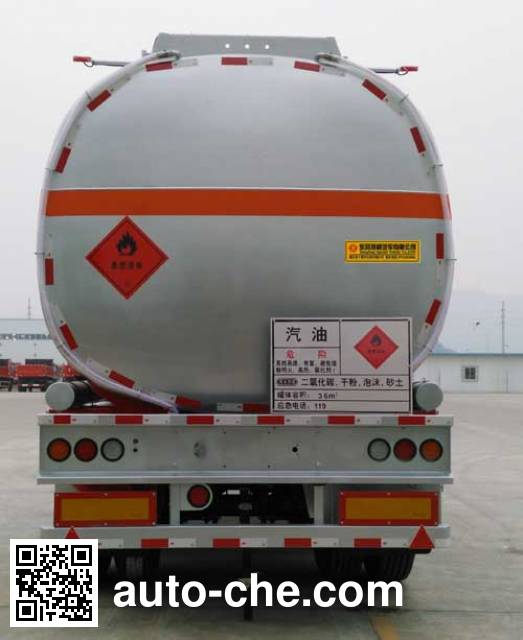 Dongfeng EQ9350GYYT1 oil tank trailer