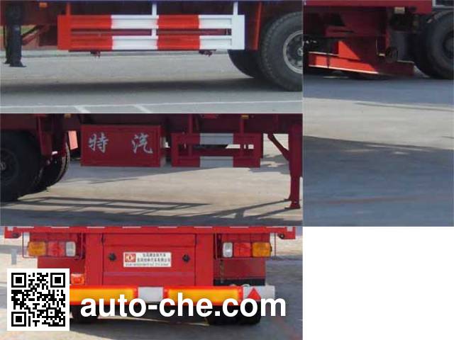 Dongfeng EQ9390CCYT stake trailer