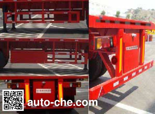Dongfeng EQ9400BL flatbed trailer