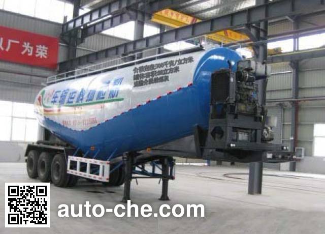 Dongfeng EQ9400GFLZM low-density bulk powder transport trailer