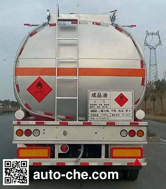 Dongfeng EQ9400GYYT3 oil tank trailer