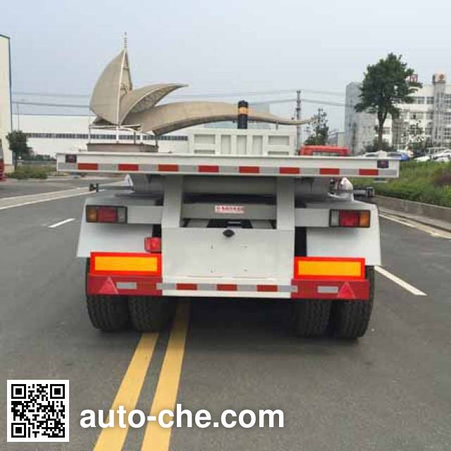 Dongfeng EQ9400ZZXPZMA flatbed dump trailer